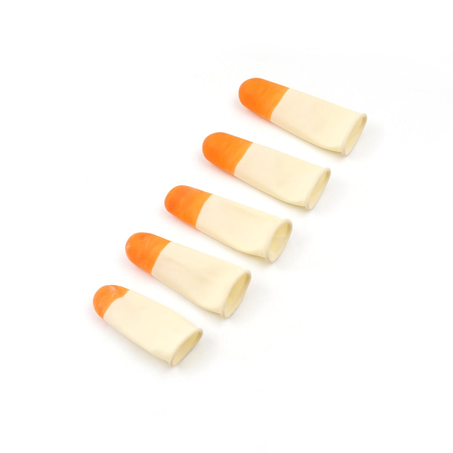 Finger Caps Silicone Finger Protectors Sleeves (Finger Cots 5 Pcs Set)
