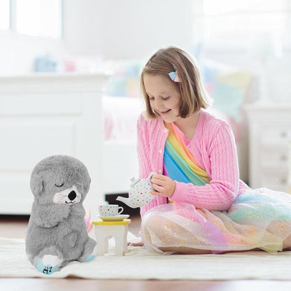Lullaby Breathing Plush Bear