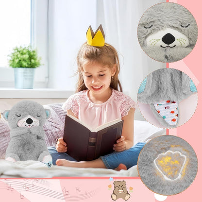 Lullaby Breathing Plush Bear