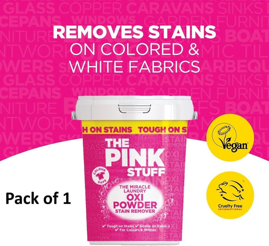 Hyper Concentrated Pink Stuff Stain Remover Powder 100 gm (Pack of 1)