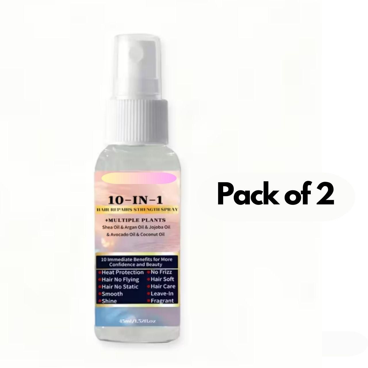 10-In-1 Hair Repairs Strength Spray 45 ml each (Pack of 2)