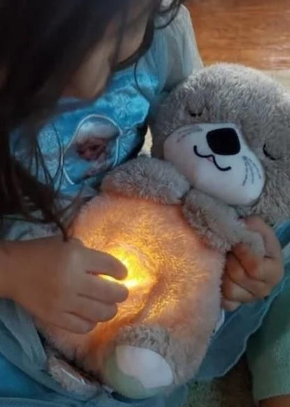 Lullaby Breathing Plush Bear