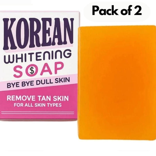 Korean Whitening Soap 200 gm Pack of 2