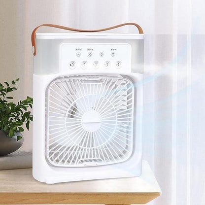 Portable Air Conditioner Fan 7 Color Changing Light (Big  1 Pc)