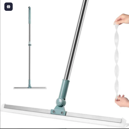 Multipurpose Stainless Steel Floor Wiper & Magic Broom – All-in-One Cleaning Tool