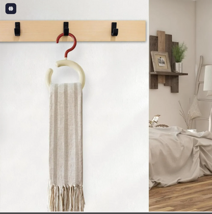 360° Rotating Adhesive Hook – Multipurpose Space-Saving Organizer