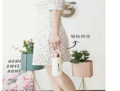 Premium Glass Water Bottle – 500ml Leak-Proof, Stylish &amp; Travel-Friendly