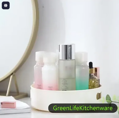 360° Rotating Storage Tray – Multipurpose Round Organizer (Lazy Susan)