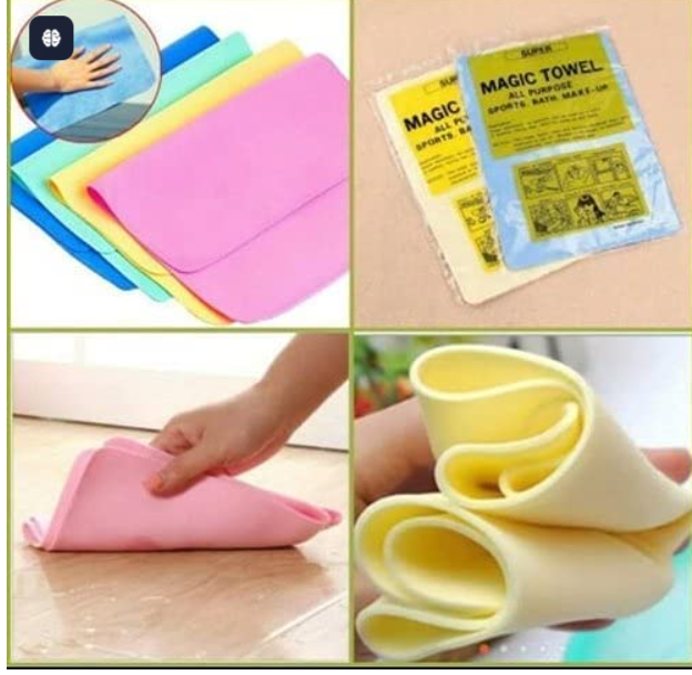 Premium Super Absorbent Magic Towel – 500 GSM Multipurpose Cleaning Cloth