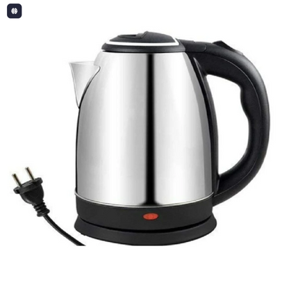 Electric Stainless Steel Kettle – 2L Fast Boil with Temperature Control (1500W)