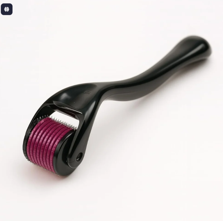 Derma Roller 0.5mm – Microneedle Skin &amp; Hair Care Tool (180 Needles)