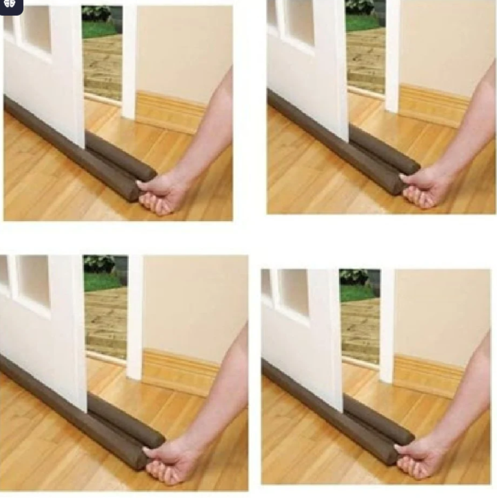 Under Door Draft Stopper – Noise &amp; Dust Blocker (39 Inch, Rubber)