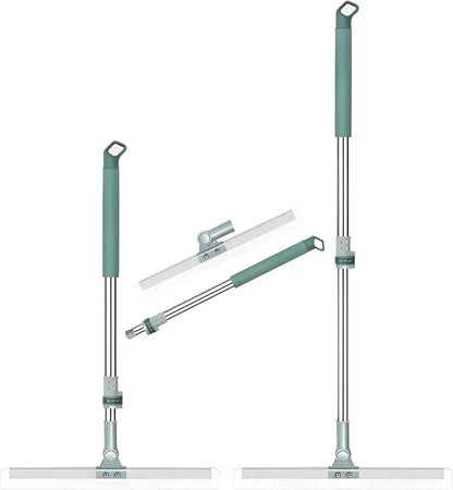 2 in 1 Floor Cleaner Brush Multifunction Magic Broom,Silicone Floor Squeegee Broom