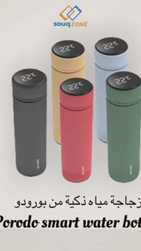 Smart Temperature Display Vacuum Flask – 500 mL Stainless Steel Bottle