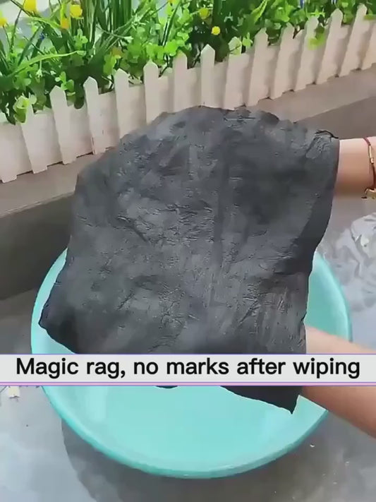 Multi -Purpose Magic Wash Cloth for Mirror, Glass, Kitchen, Car, Stainless Steel, Silverware (Grey)