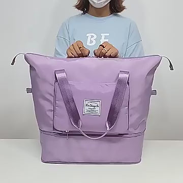 41 Liter Foldable and expandable Travel Bags, Duffle Bags, Luggage, Foldable Vanity Traveling Bag, Waterproof Hand Bag