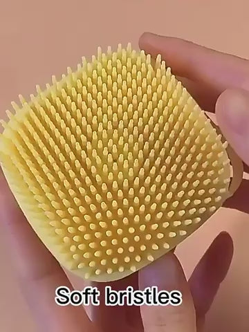 Silicone Body Scrubber Brush – Soft &amp; Deep Cleansing Bath Brush
